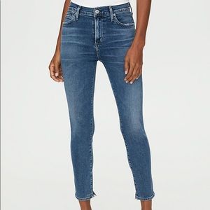 Citizens of Humanity Rocket Crop High Rise Skinny